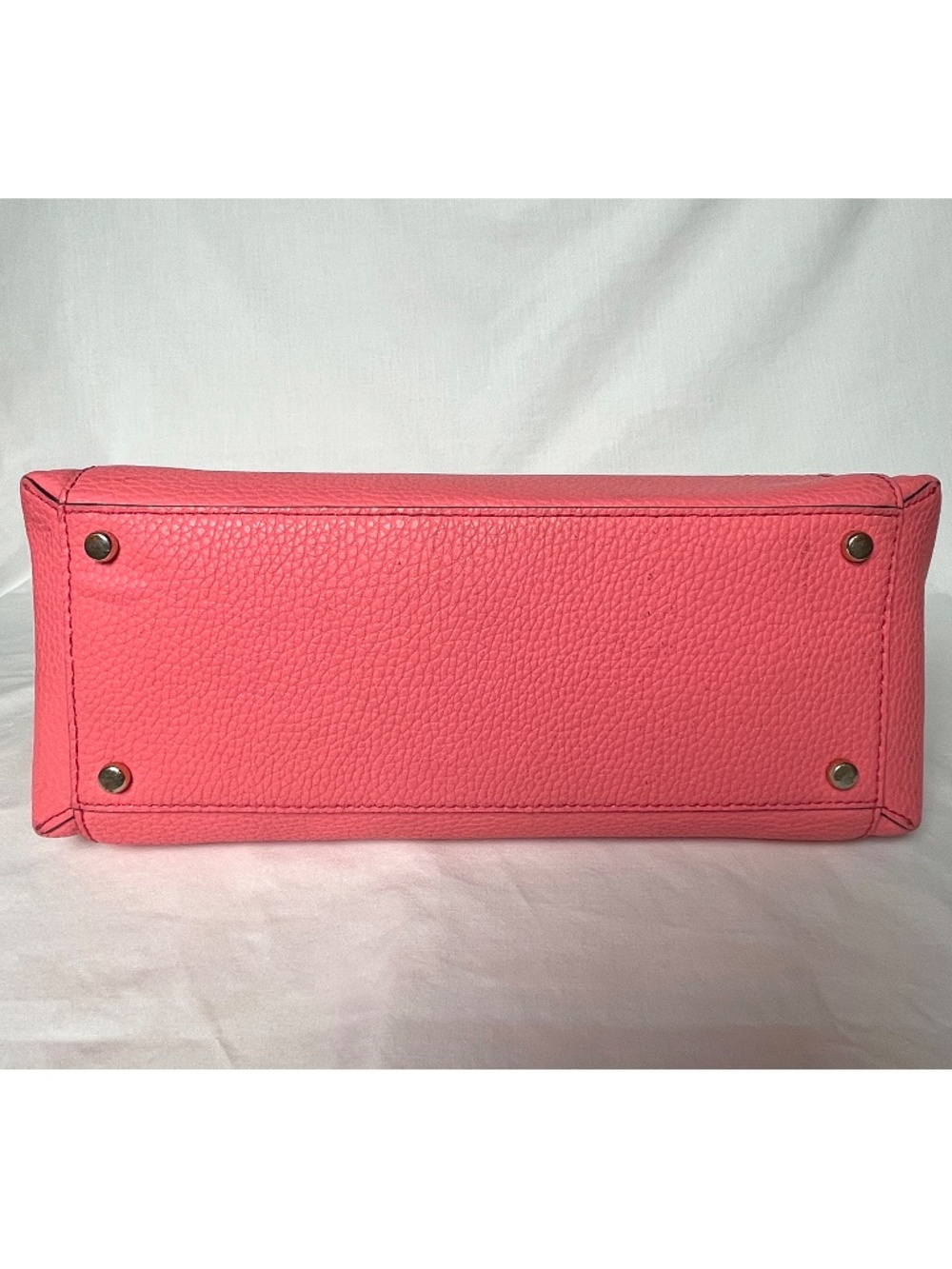 Kate Spade Pink Leather Tote Bow 12” - Picture 5 of 14